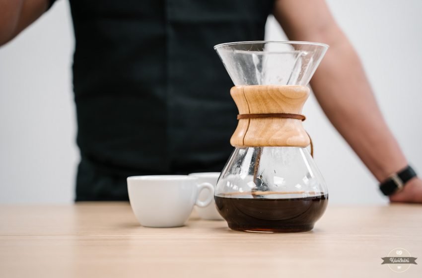  Alternatívna príprava kávy doma: Chemex – čistý dizajn a chuť