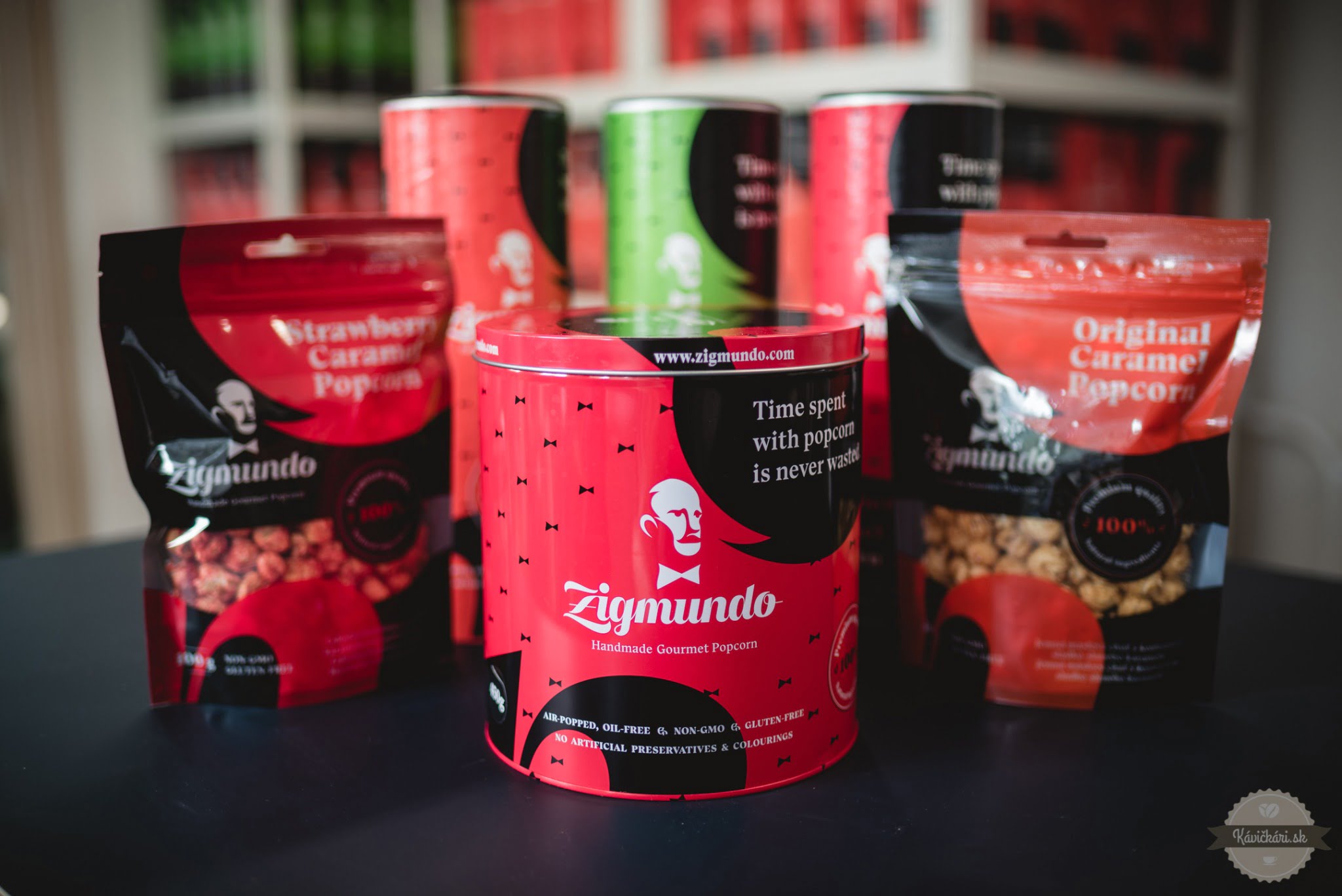 Zigmundo handmade gourmet popcorn