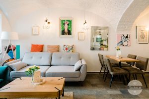 Frida Art Café: Bonbón so sladkým krémom uprostred