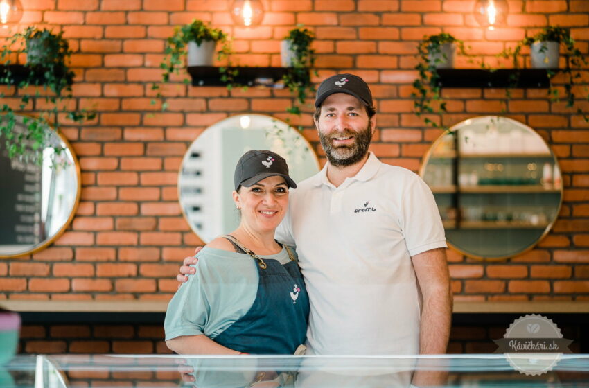 Dominik a Zuzka Čírovci z Cremì gelato & caffè : “Z Ríma do Malého Ríma”