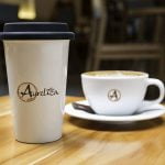 Pražiareň Aurelica coffee šálka