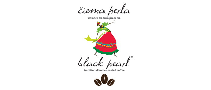 Logo čierna perla