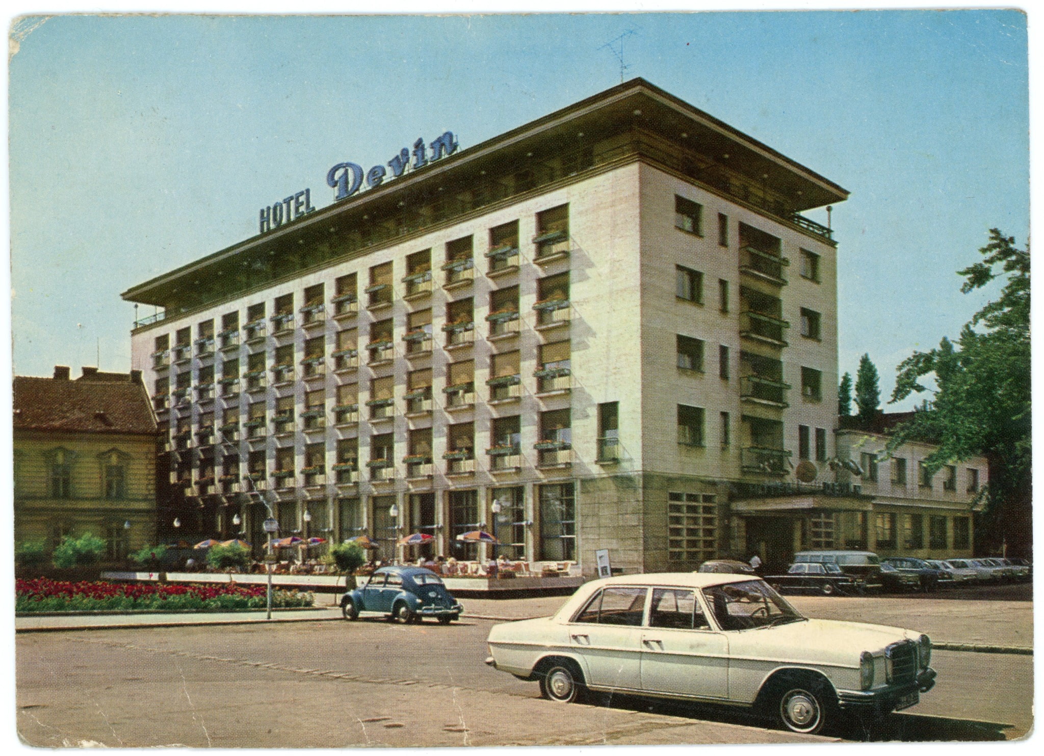 Hotel devín historická fotka