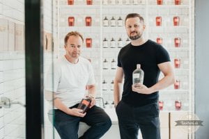 Pavol Sirotný & Michal Hajský, z Likérka Trenčianske Teplice. Vďaka skúsenostiam zo zahraničia vytvorili produkty, ktoré vynikajú.