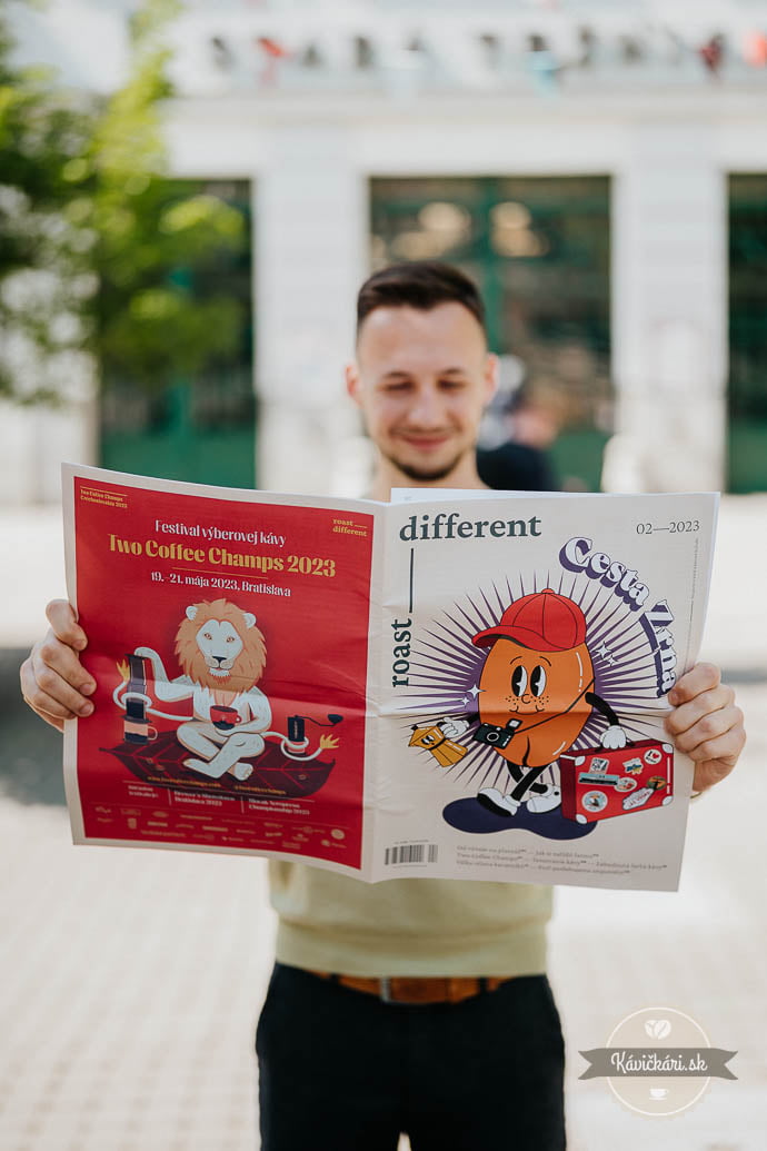 Two coffee champs - Mário Adamčík