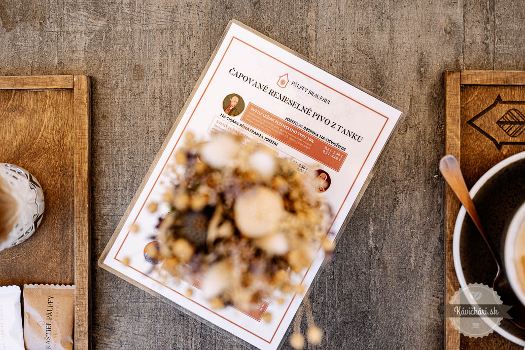 Kaštieľ Pálffy remeselné pivo