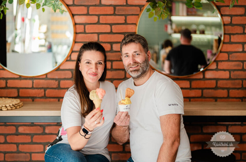 Dominik a Zuzana Čírovci z Cremì gelato & caffè: „Gelato nám zmenilo životy“
