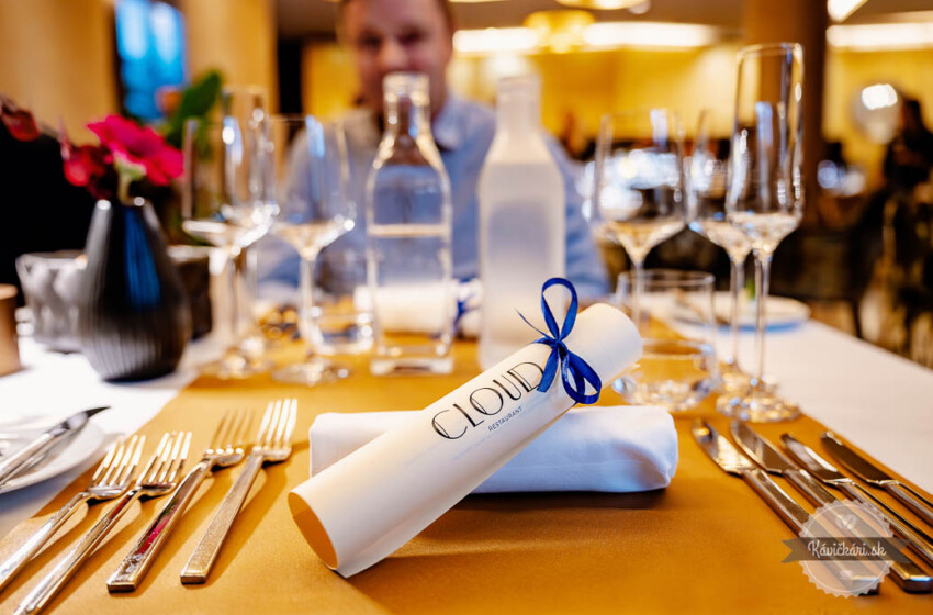 Aký bol degustačný večer v Cloud Restaurant? Národný tím kuchárov Slovenska pod jednou strechou