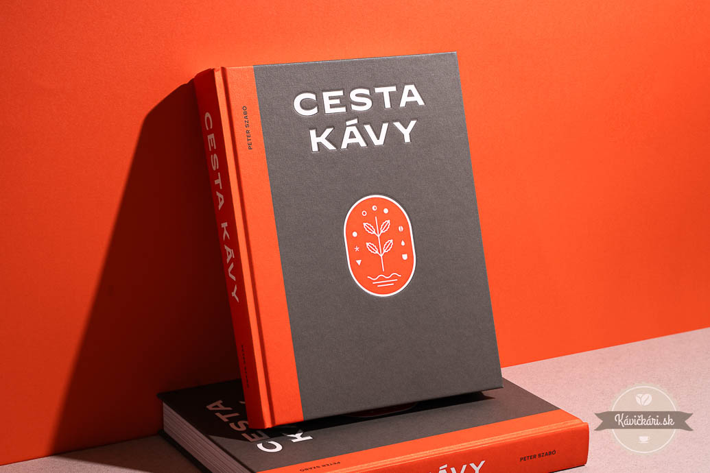 Cesta kávy kniha Coffeein