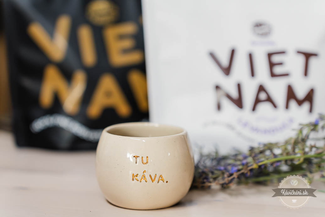 Vietnamská káva levanduľa