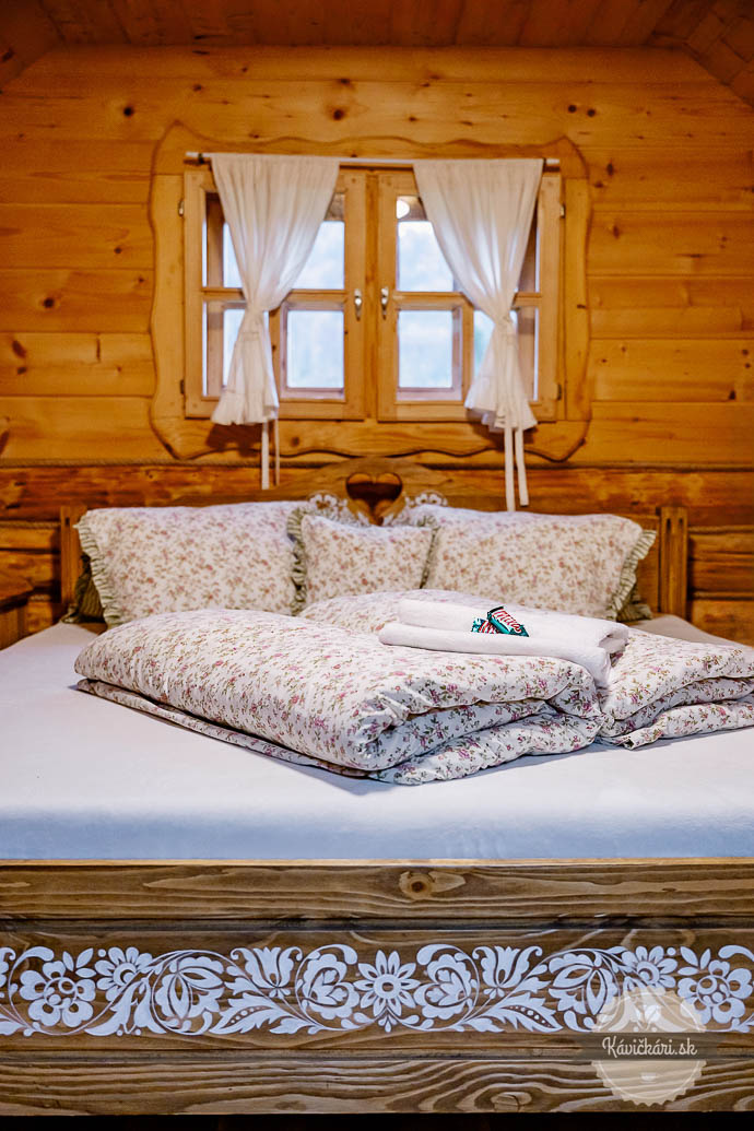 Dreveničky Salaša Zbojská spálňa