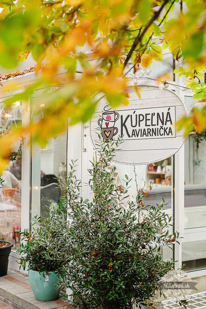 Exteriér - Kúpeľná kaviarnička