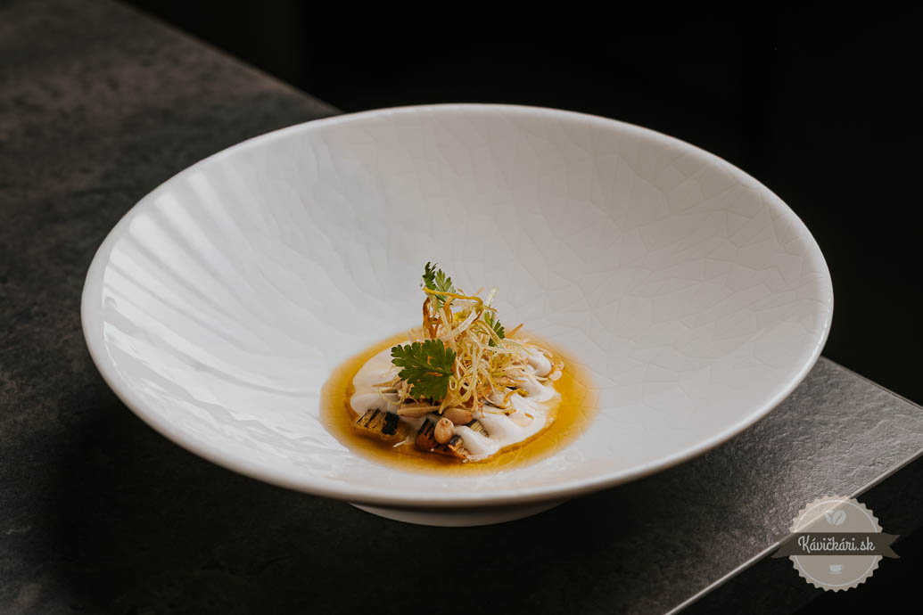 ukážka jedla, degustačné menu, fine-dining