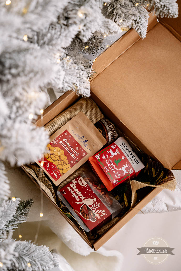 Vianočné darčeky pre gurmána COFFEEIN