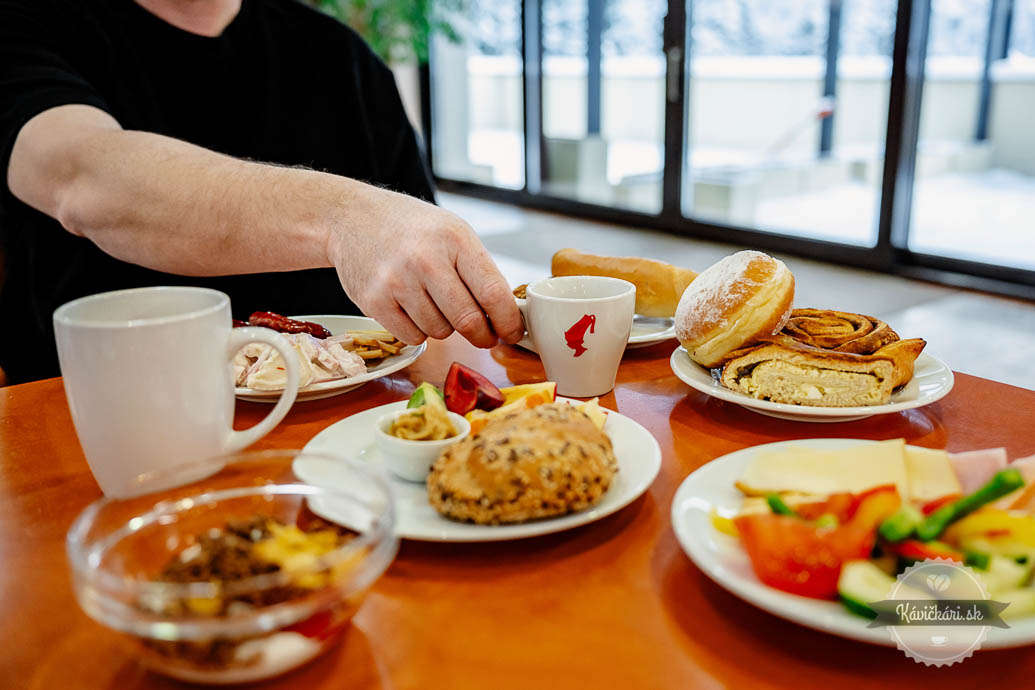 Wellness Hotel Repiská raňajky