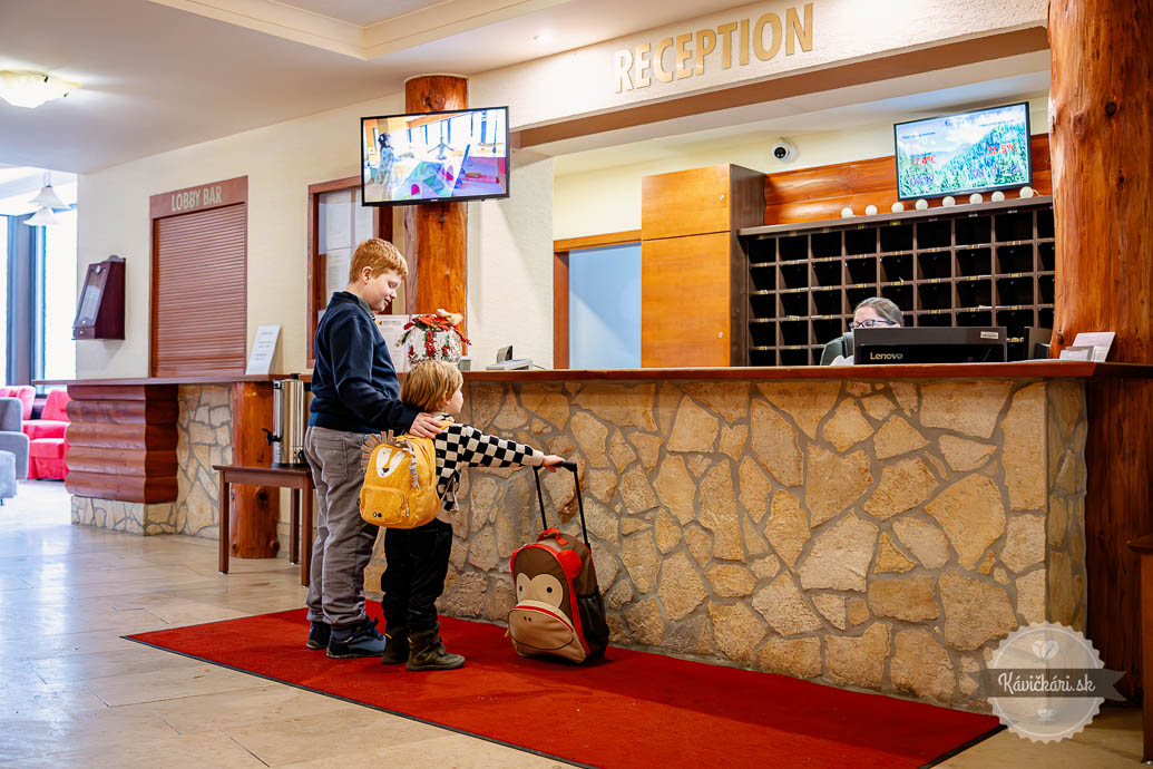 Wellness Hotel Repiská recepcia