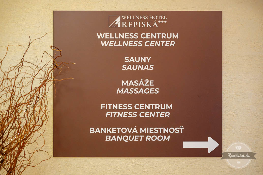 Wellness Hotel Repiská vybavenie