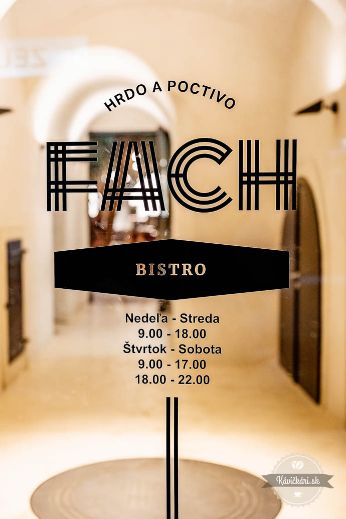 FACH Bratislava vstup