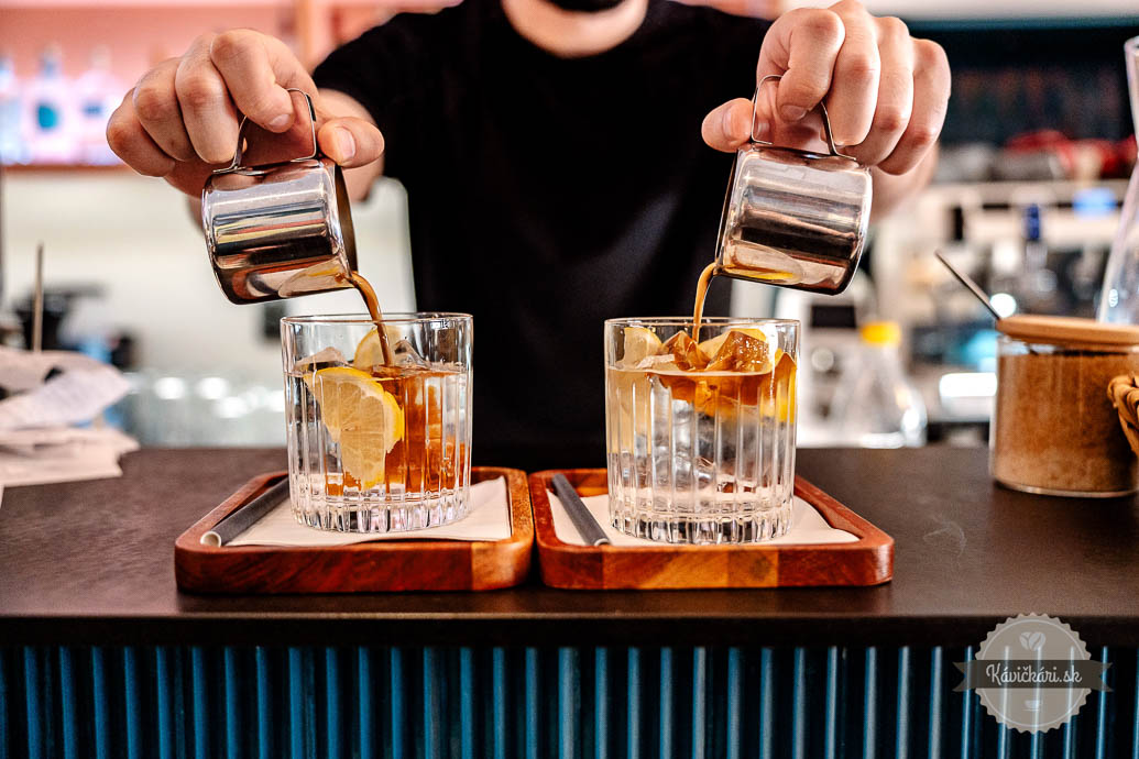 Red Velvet Cake Bar espresso tonic