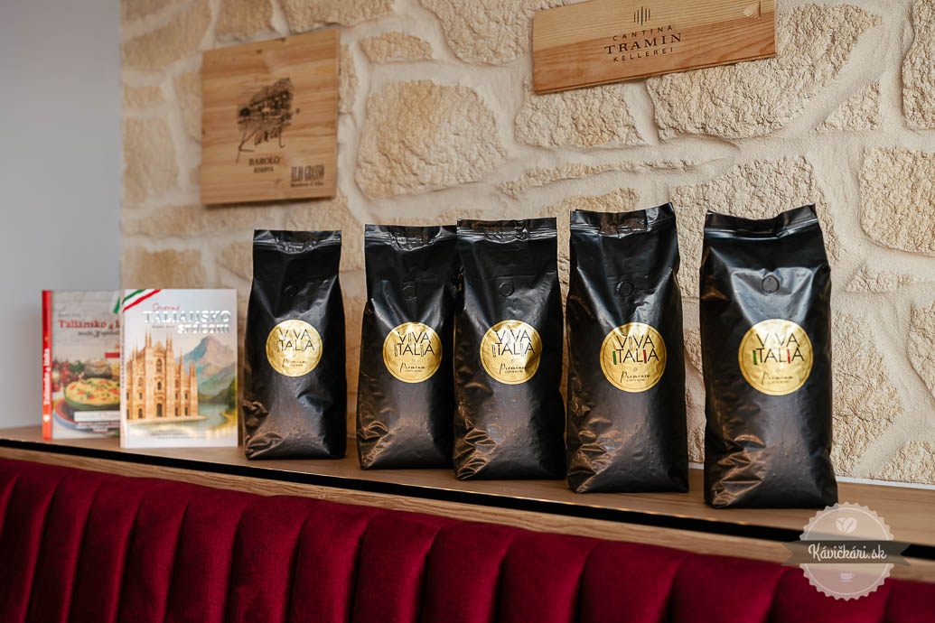 Kávová ponuka Wine bar Viva Italia