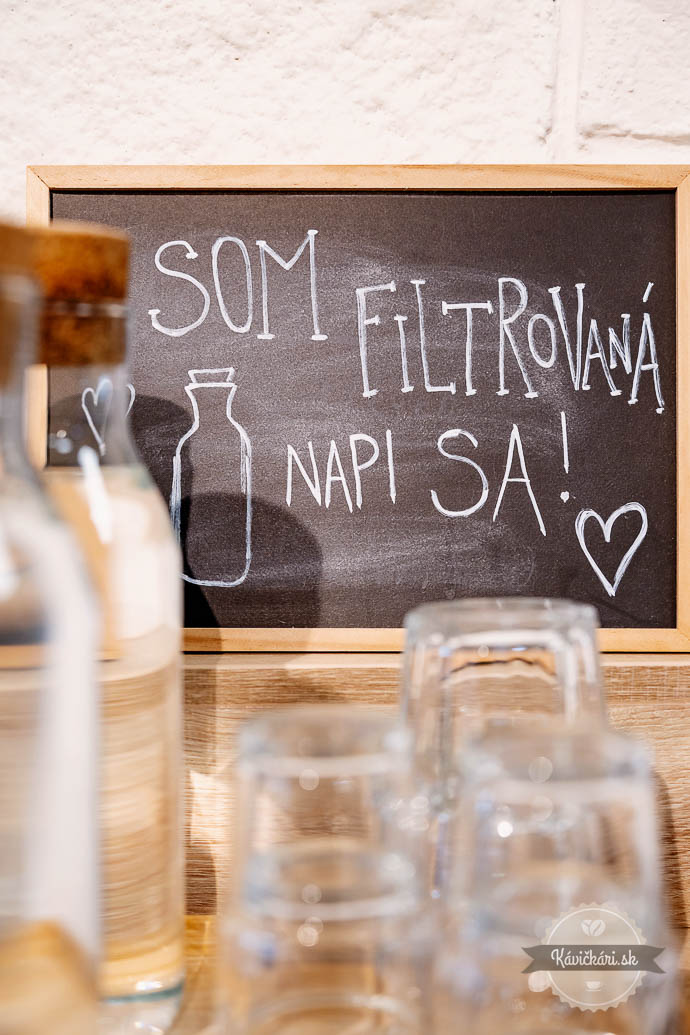 Botanicafé Košice voda