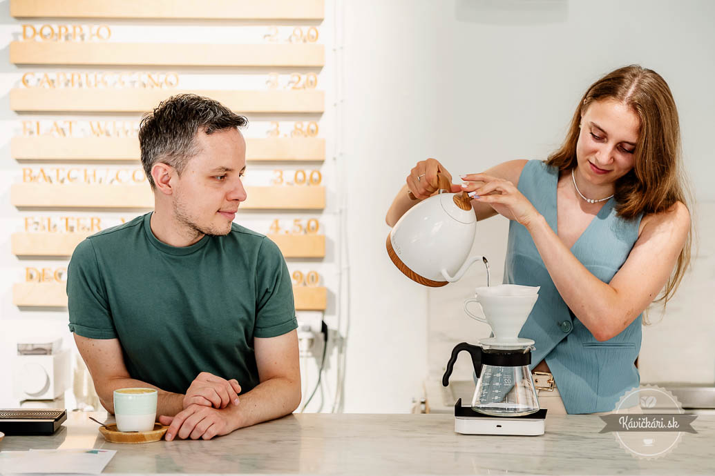 Melody fine roastery príprava filter