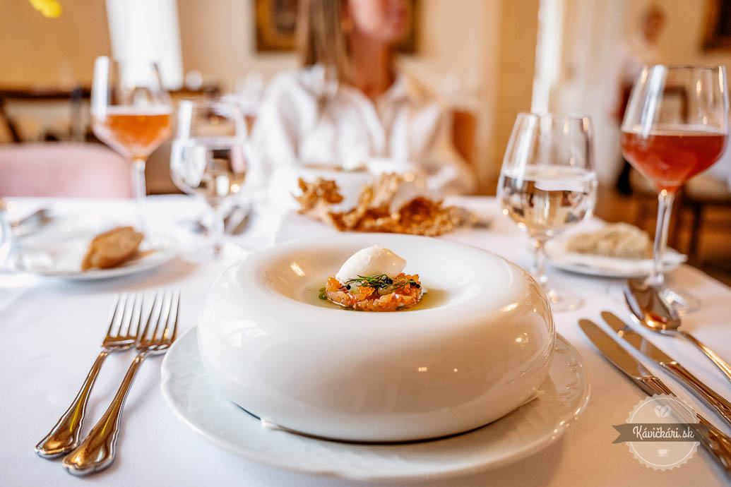 Voderady Kaštieľ Klára reštaurácia menu