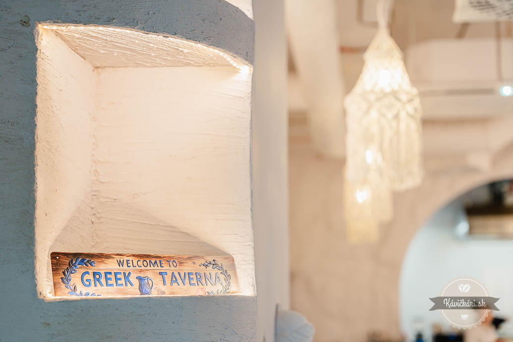 Grécka Taverna interiér