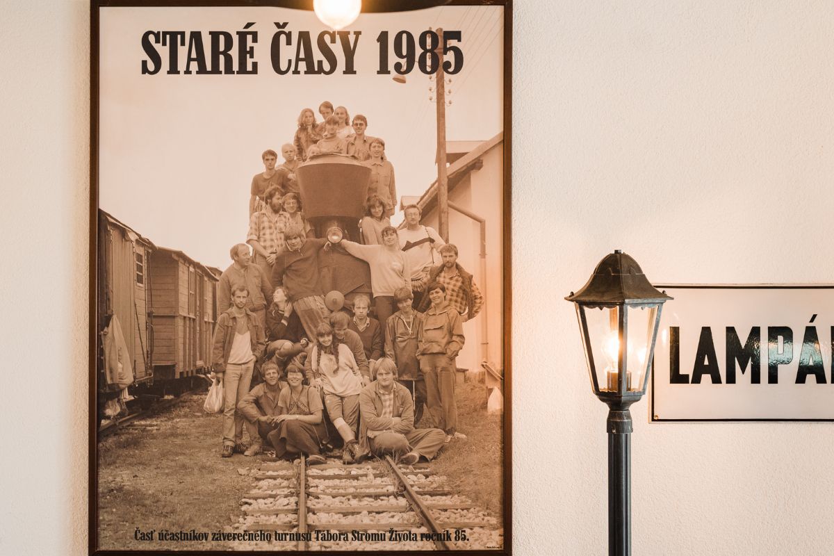 Čiernohorská železnica reštaurácia Lampáreň