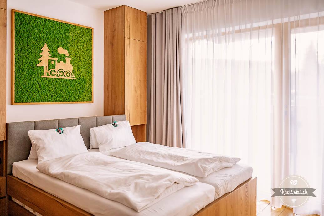 Oravláčik apartmány spálňa
