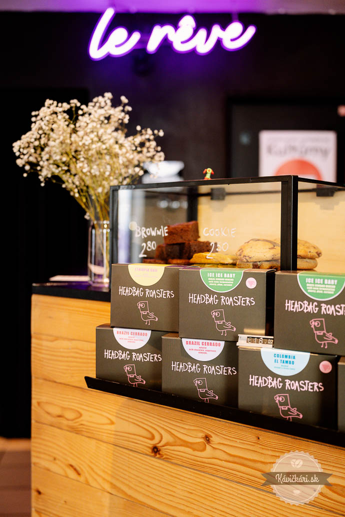 Café Na Peróne pražiareň headbag