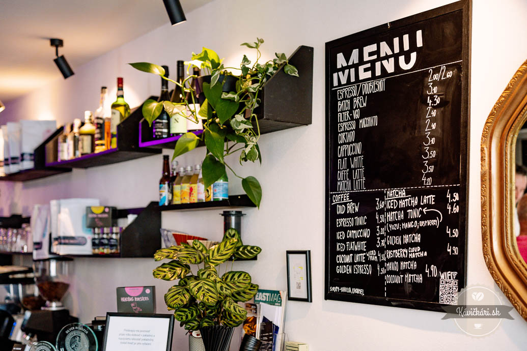 Café Na Peróne menu