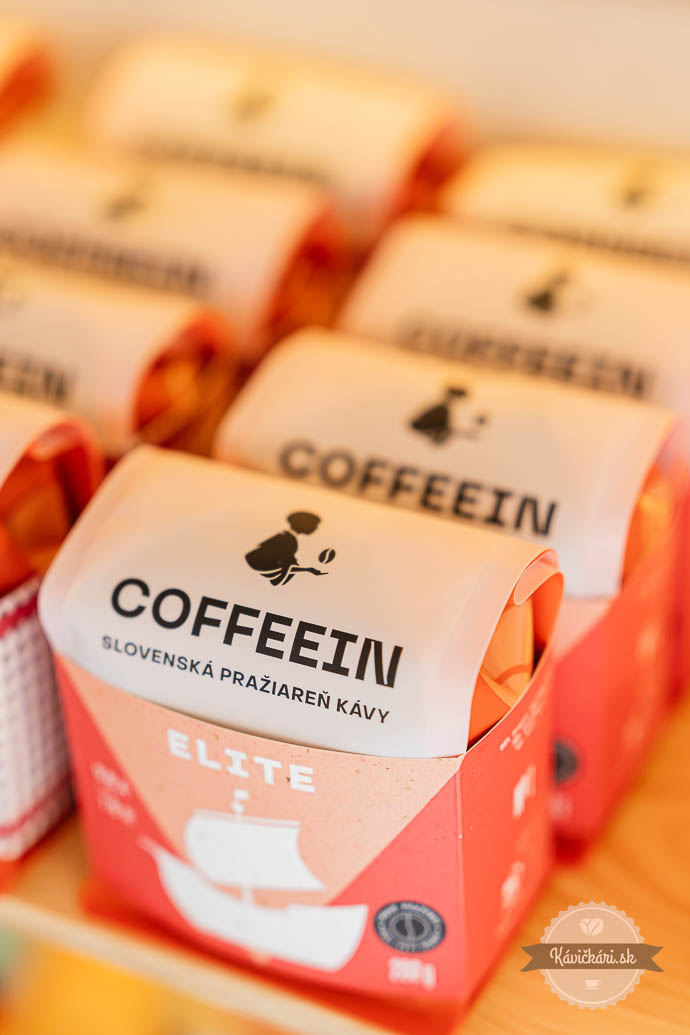 Coffeein - balíky s kávou